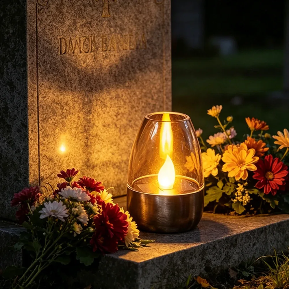 Lumânare funerară solară SM221244