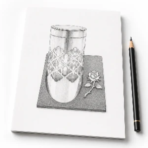 Concept de lumanare LED pentru cimitir