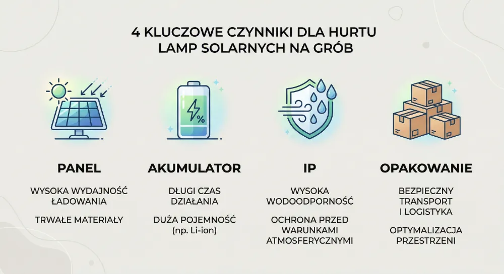 Patru criterii cheie pentru alegerea candelelor solare en-gros